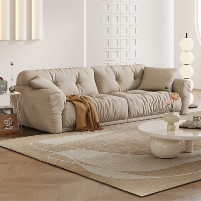 Italian Stlye Cloud Shape Fabric Sofa