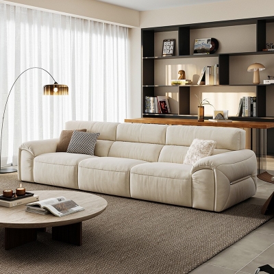 Warm Color Fabric Sofa