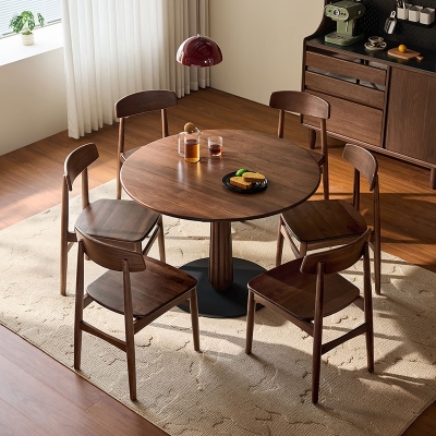 Home Restaurant Solid Wood Dining Table