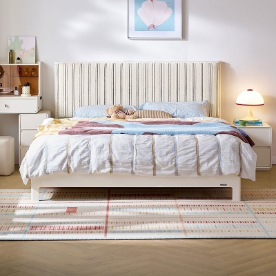 Space-saving bed frame