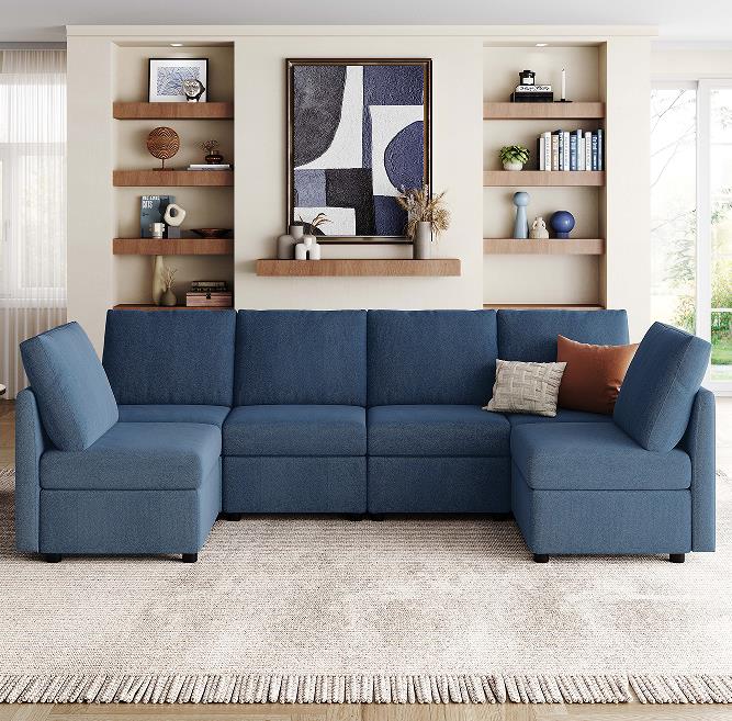 LINSY ホーム家具卸売用の新しいモジュール式ソファ
