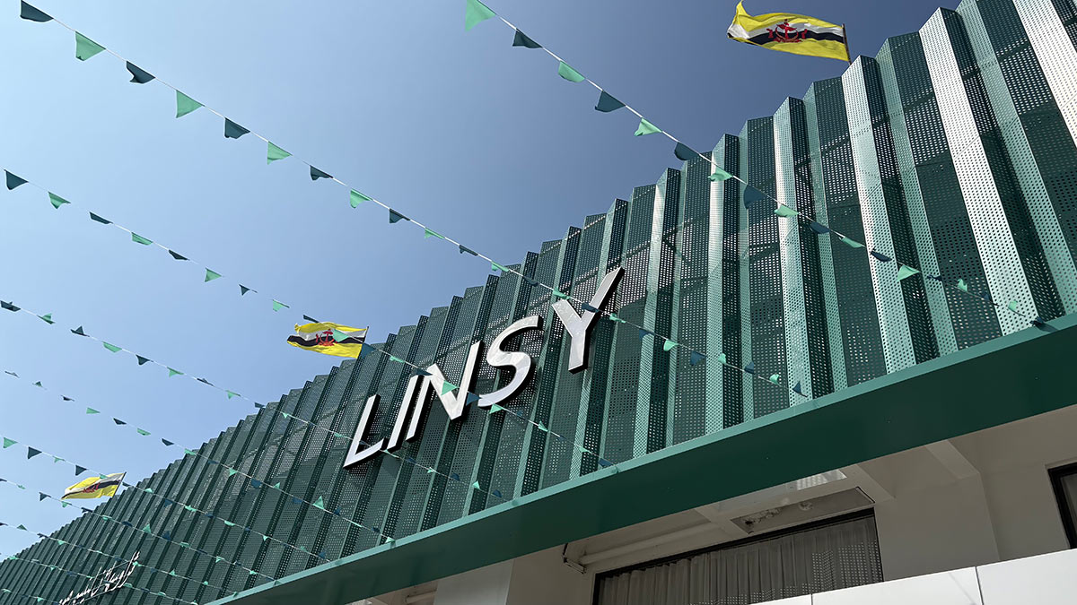 LINSYブルネイ店ソフトオープン