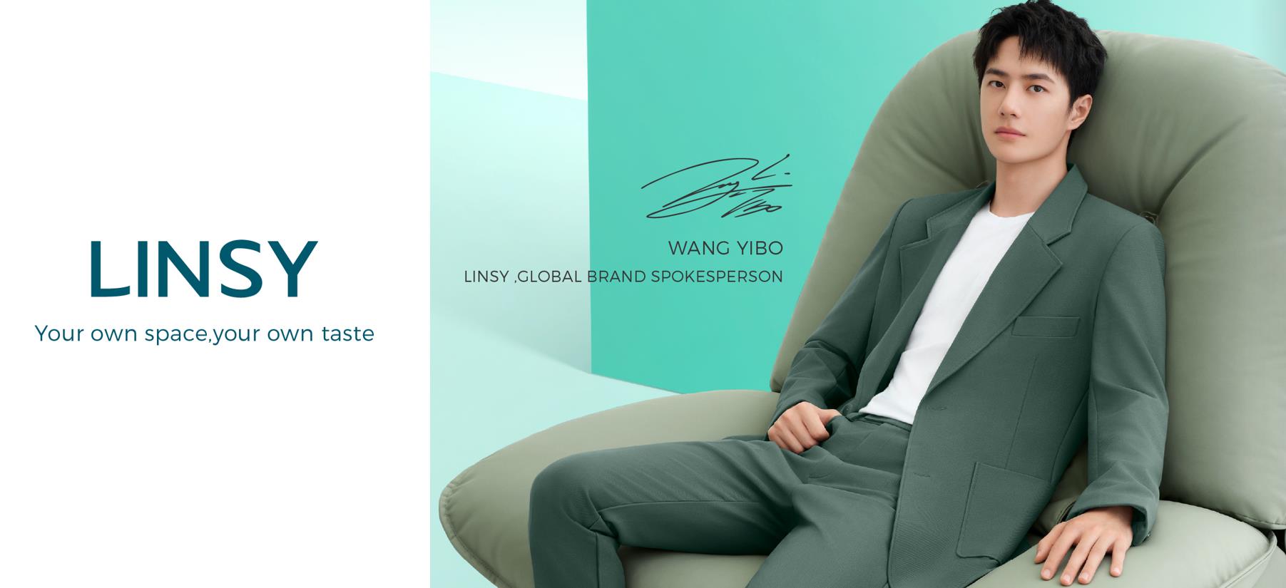 WANG YIBO、LINSY グローバル ブランド スポークスパーソン
